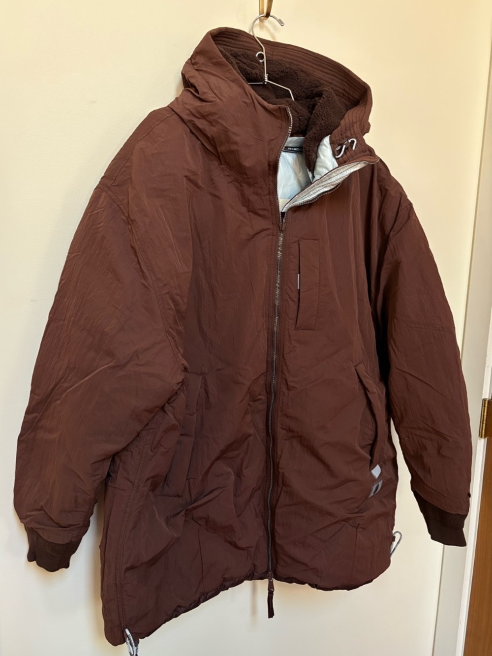 NWOT Free People FP Movement Roaming On Reversible Parka Size Medium - Picture 5 of 16